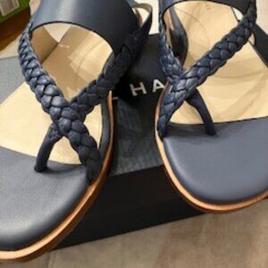 Cole Haan Anica Thong Sandal, vintage indigo LTH, 7.5B